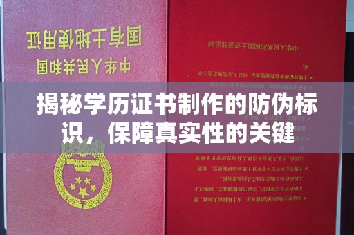 潞城揭秘学历证书制作的防伪标识，保障真实性的关键