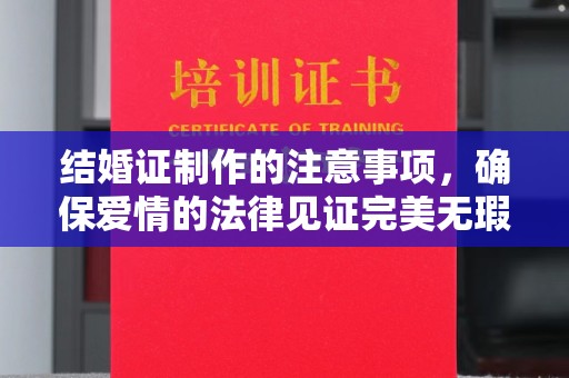 赤城结婚证制作的注意事项，确保爱情的法律见证完美无瑕